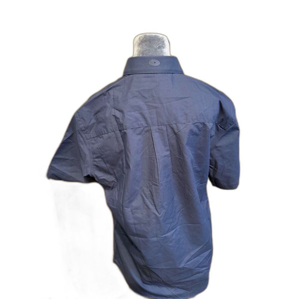 VanHeusen Classic Fit Blue M 15.15 1/5 - Picture 2 of 9